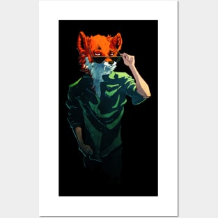 Cool fox Posters and Art